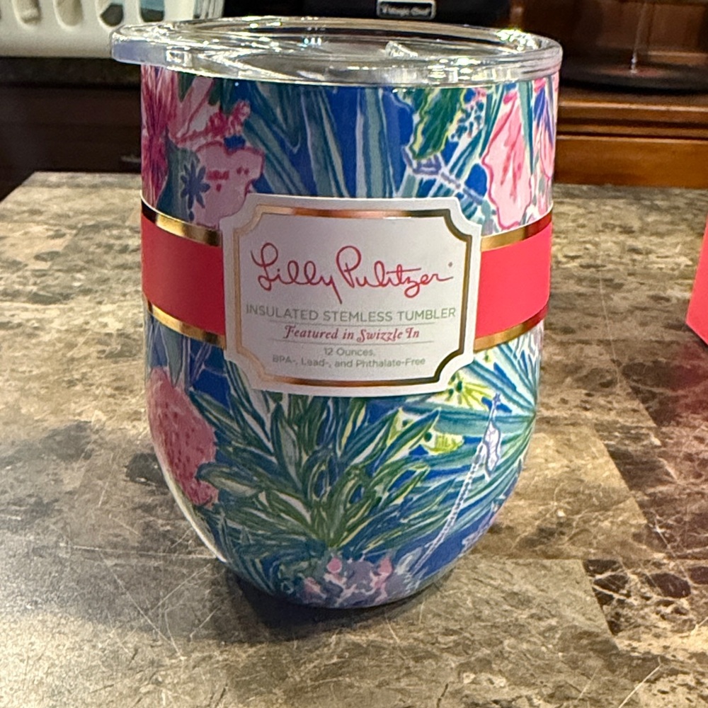 Lilly Pulitzer Vibrant Floral Insulated Tumbler